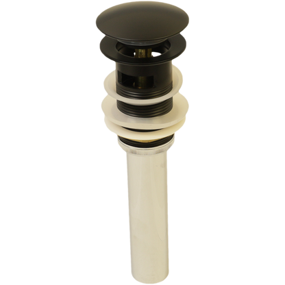 Kodaen Pop-up drain with overflow, stainless steel