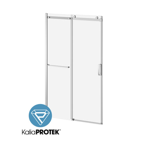 Kalia K3 48 x 77” sliding shower door with KP protective film and towel bar – DR2057-110-004-001