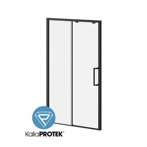 Kalia IKONIK 48” x 79” sliding shower door with KP protective film - Right opening – DR2184-160-005