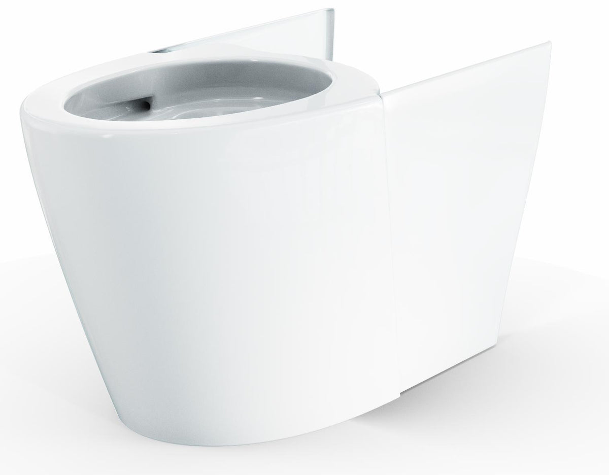 TOTO CT7631CEMFG#01 ceramic bowl unit only, Cotton White; top unit sold separately