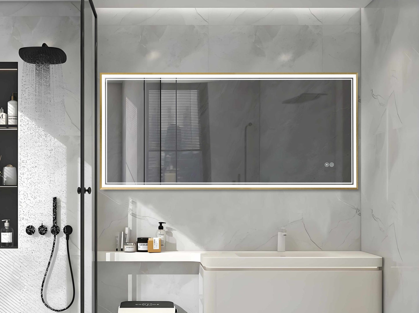 Kodaen Framed LED Mirror LMF210AX