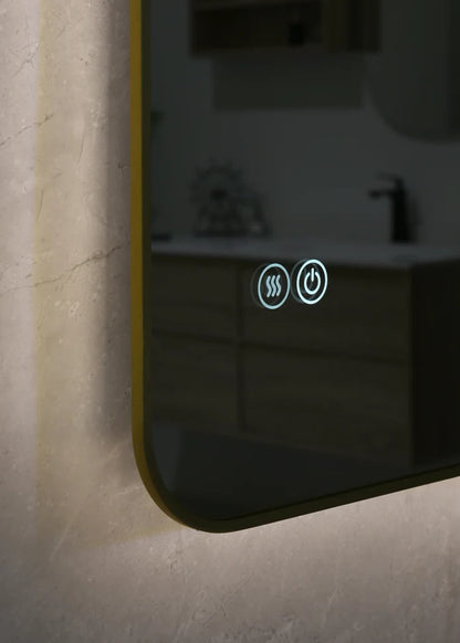 NEW INFINITY Framed Back Light LED Mirror - LMF200BX