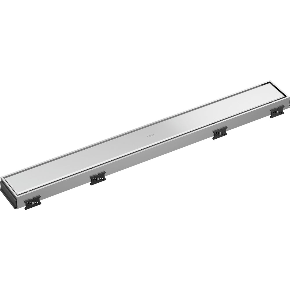 24" Linear Shower Drain - Chrome