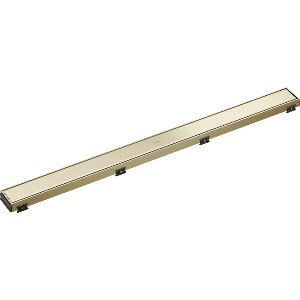 36" Linear Shower Drain - Polished Nickel
