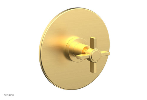 Phylrich BASIC 1/2" Thermostatic Shower Trim - Blade Cross Handle DTH137