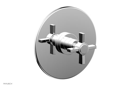 Phylrich BASIC 3/4" Thermostatic Shower Trim - Blade Cross Handle DTH137