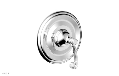 Phylrich 3RING Thermostatic Shower Trim - Curved Lever Handle DTH206