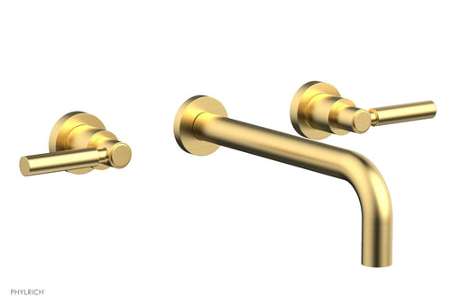 Phylrich BASIC Wall Lavatory Set 10" Spout - Lever Handles DWL130-10