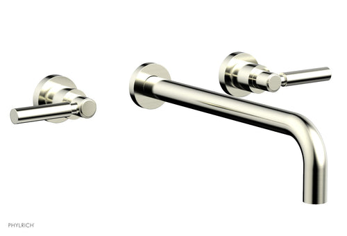 Phylrich BASIC Wall Lavatory Set 12" Spout - Lever Handles DWL130-12