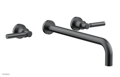 BASIC Wall Lavatory Set 14" Spout - Lever Handles DWL130-14