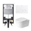 Duravit Darling New Wall-Hung Toilet Set 1.6/0.8 gpf – Complete Installation Package