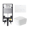 Duravit Happy D.2 Wall-Hung Toilet Set 1.6/0.8 gpf – Complete Installation Package