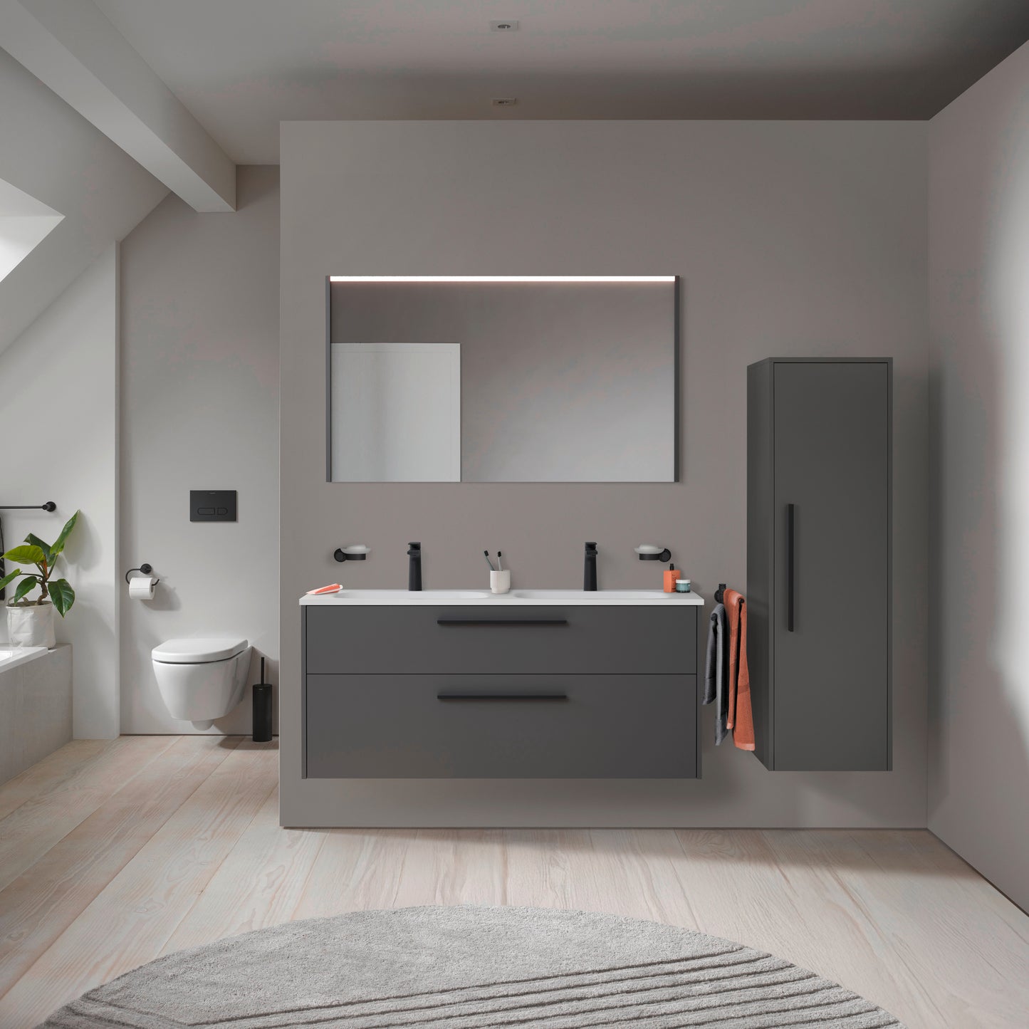 Duravit D-Code Toilet paper holder