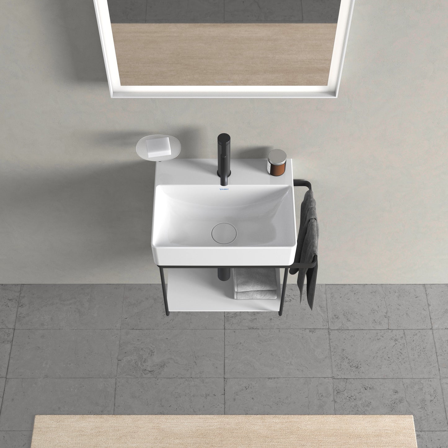 Duravit DuraSquare Metal console