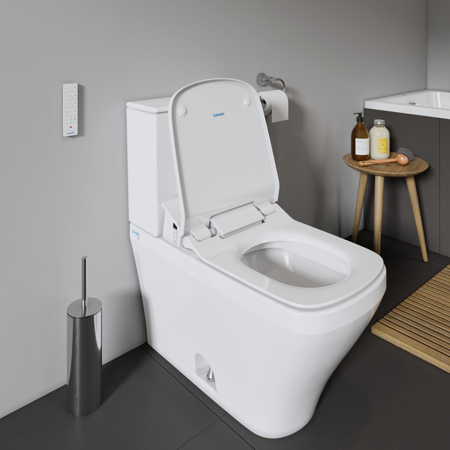 Duravit DuraStyle Two piece toilet for shower toilet seat