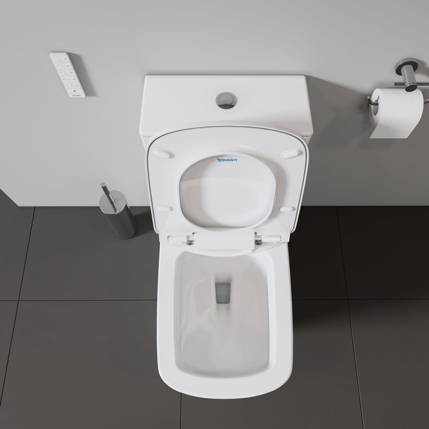 Duravit DuraStyle Two piece toilet for shower toilet seat
