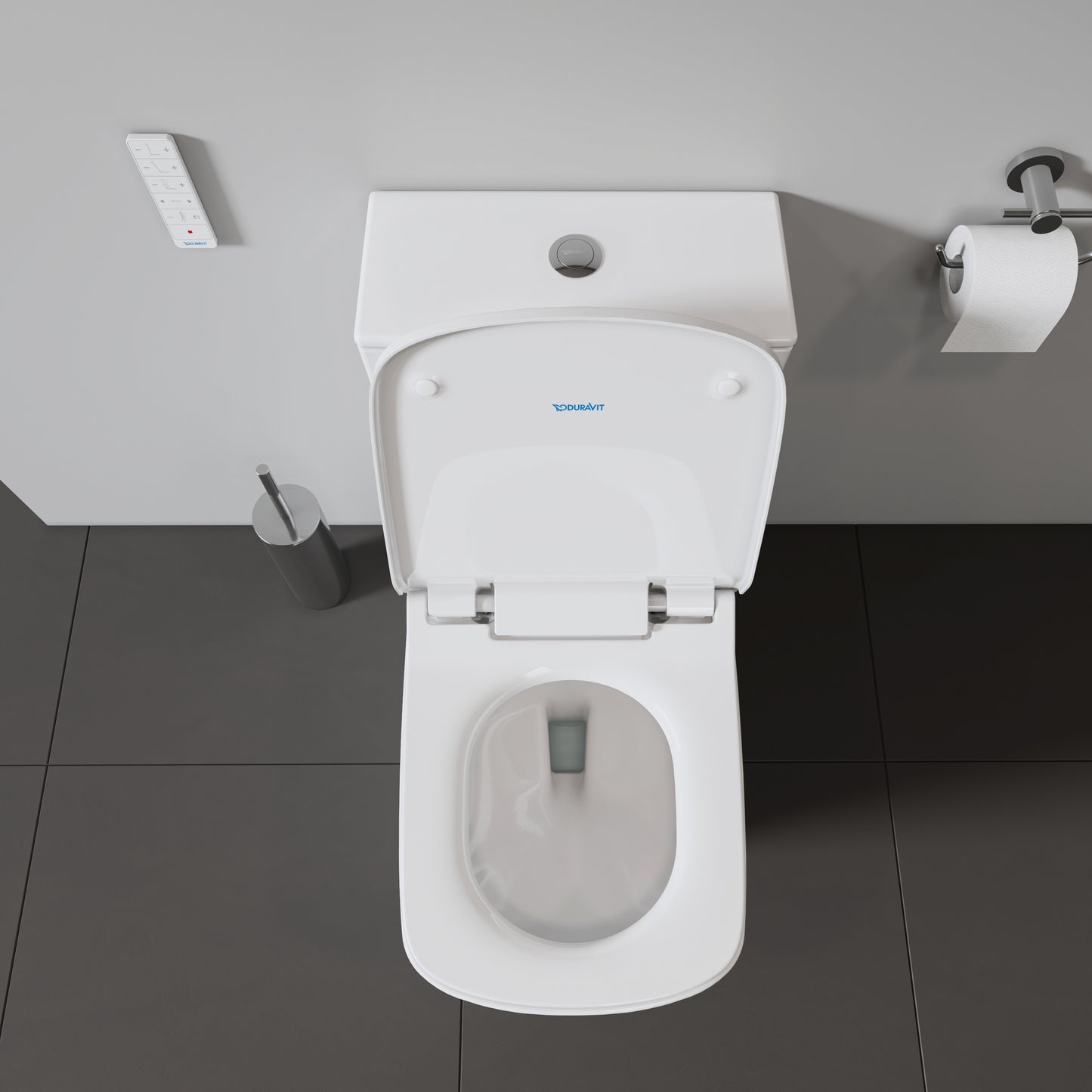 Duravit DuraStyle Two piece toilet for shower toilet seat