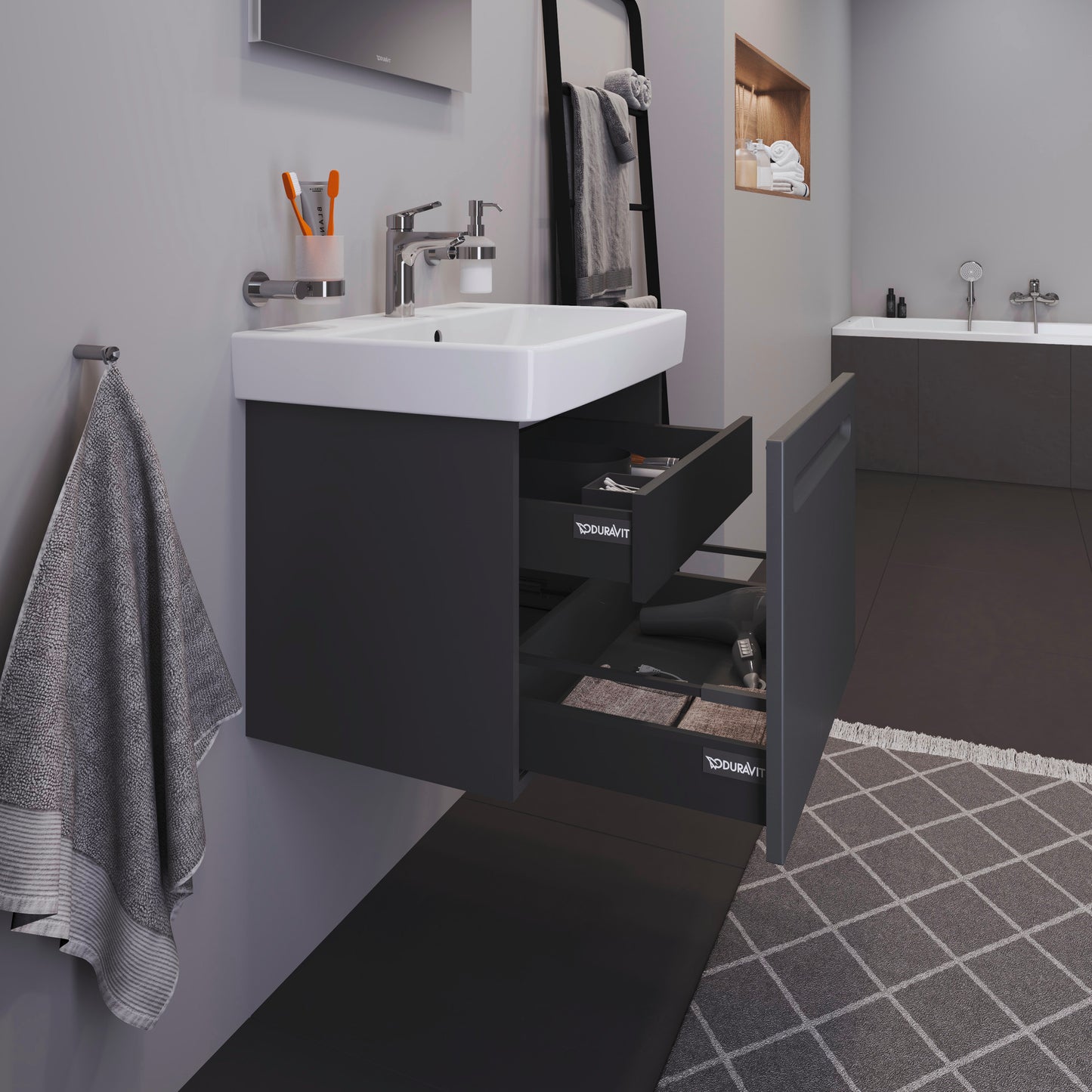 Duravit Duravit No.1 Vanity unit wall-mounted