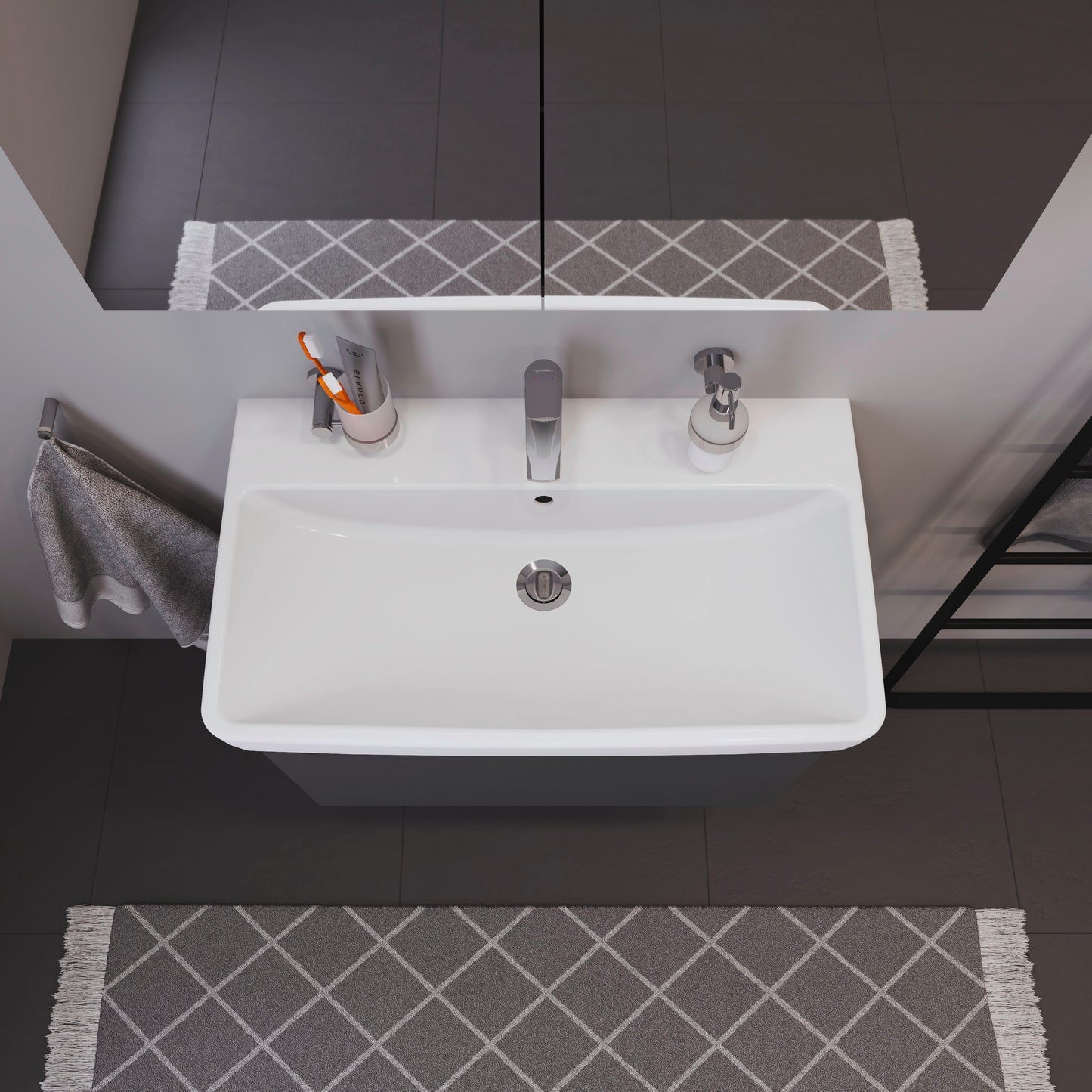 Duravit Duravit No.1 Vanity unit wall-mounted