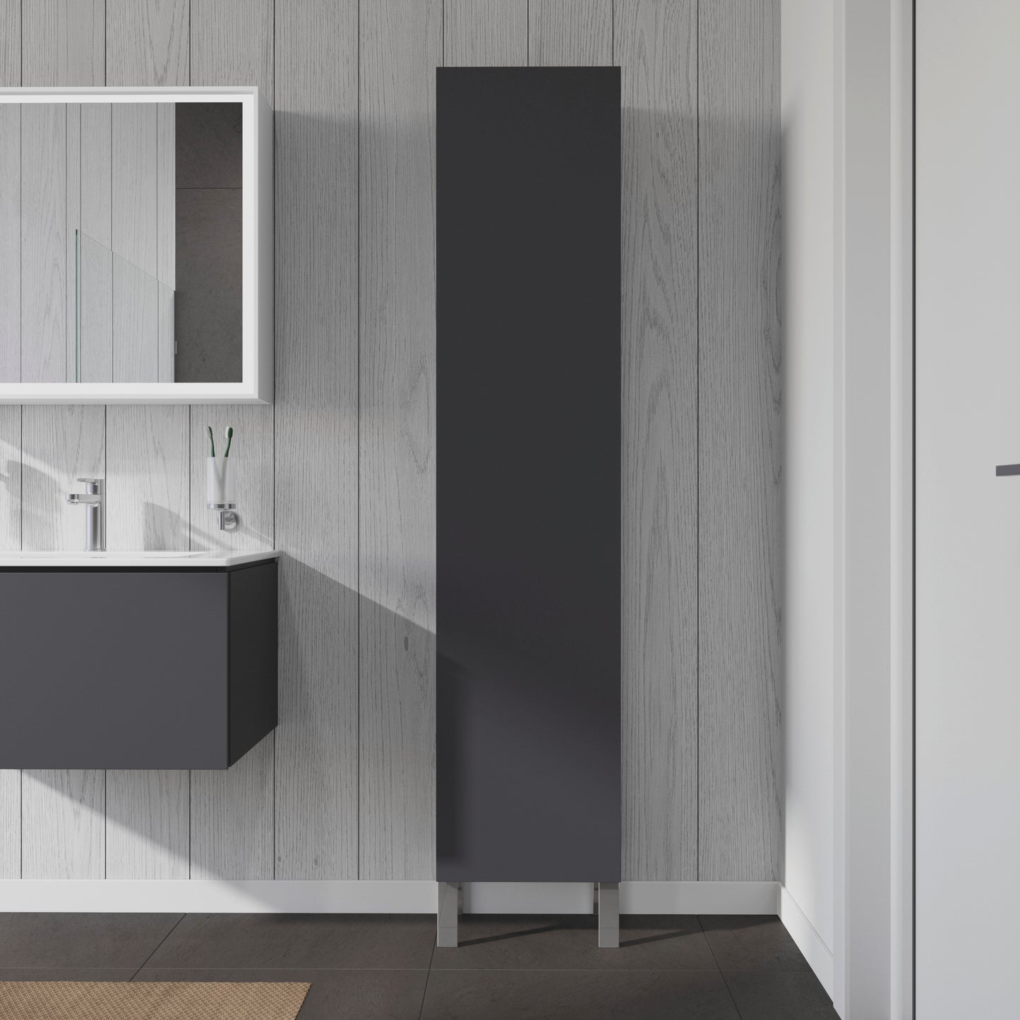 Duravit L-Cube Vanity unit wall-mounted