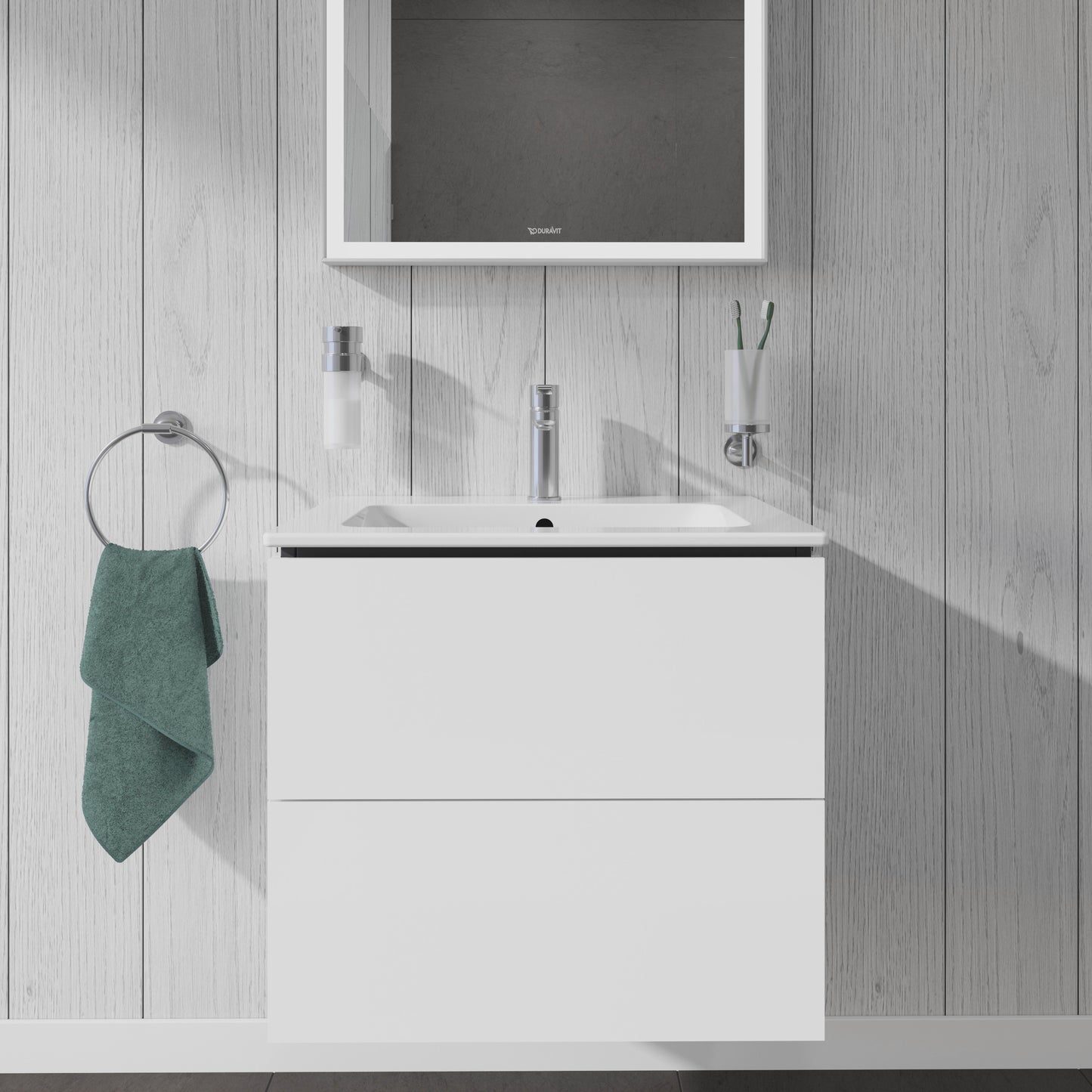 Duravit L-Cube Vanity unit wall-mounted