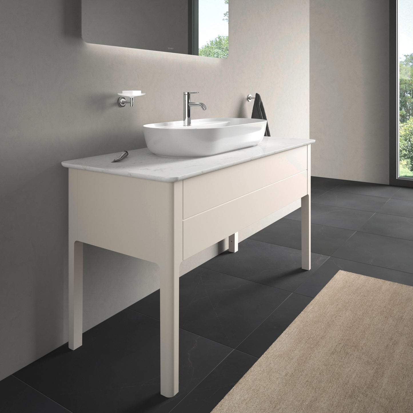 Duravit Luv Console vanity unit floorstanding