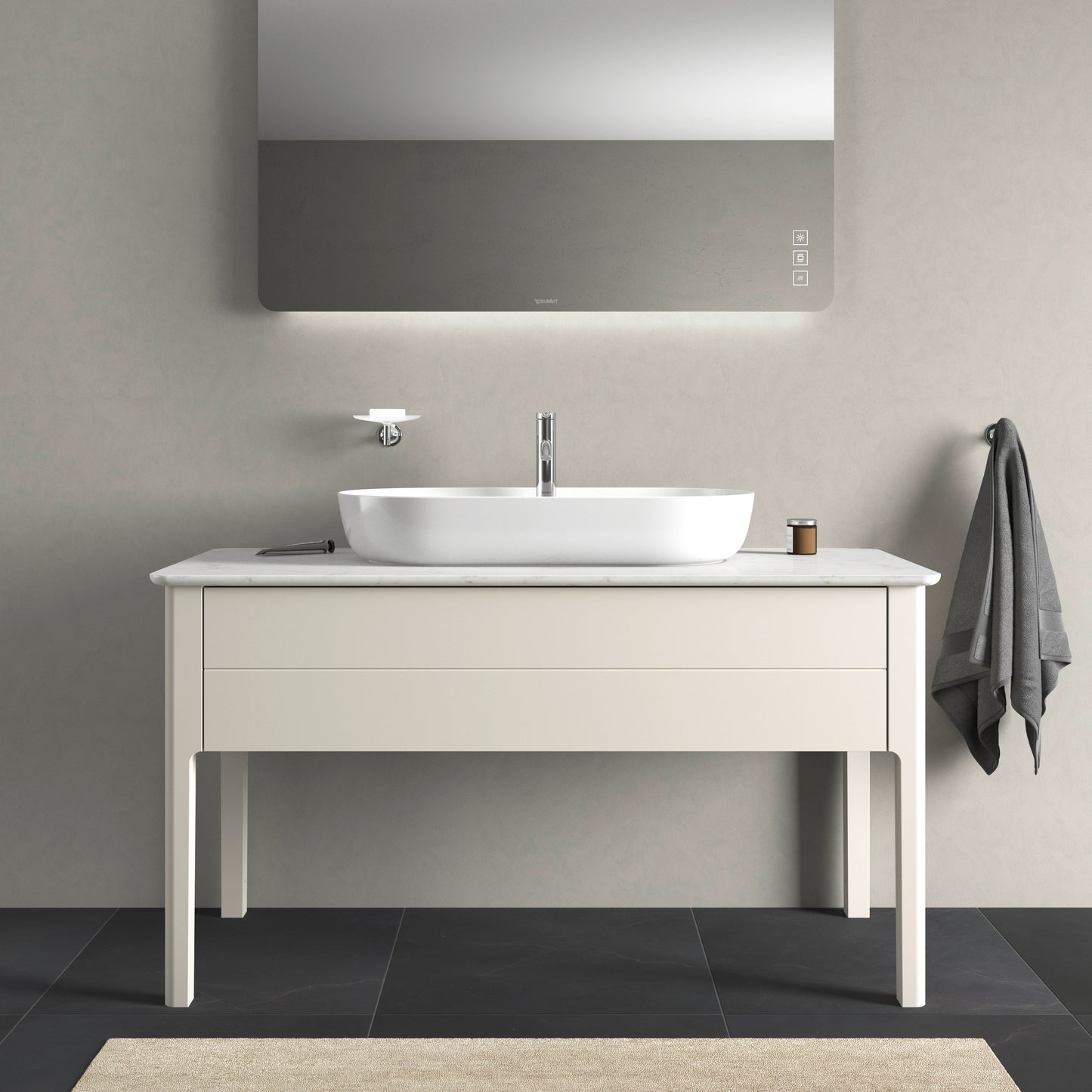 Duravit Luv Console vanity unit floorstanding