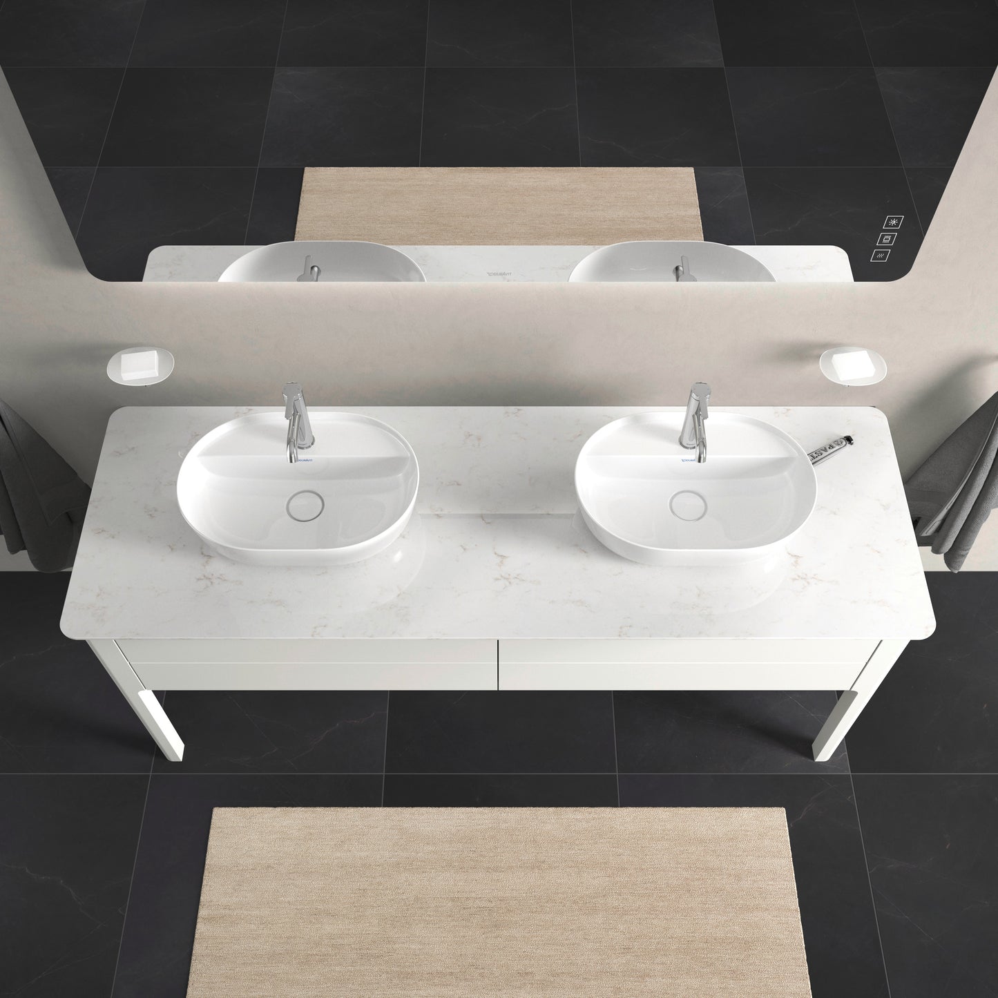 Duravit Luv Console vanity unit floorstanding