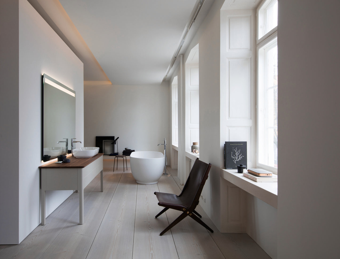 Duravit Luv Console vanity unit floorstanding