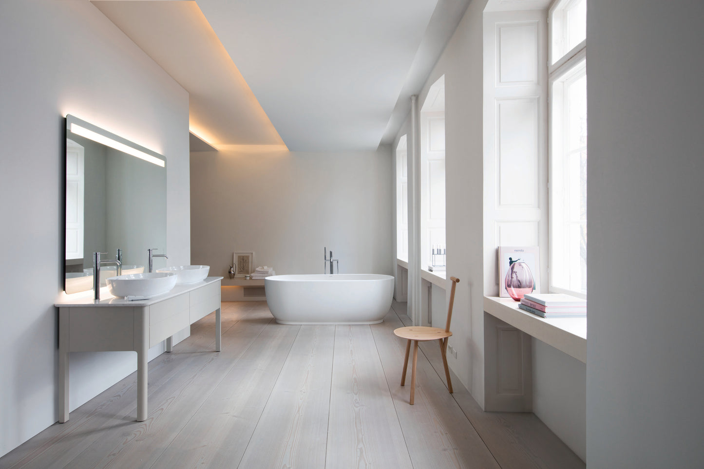 Duravit Luv Console vanity unit floorstanding