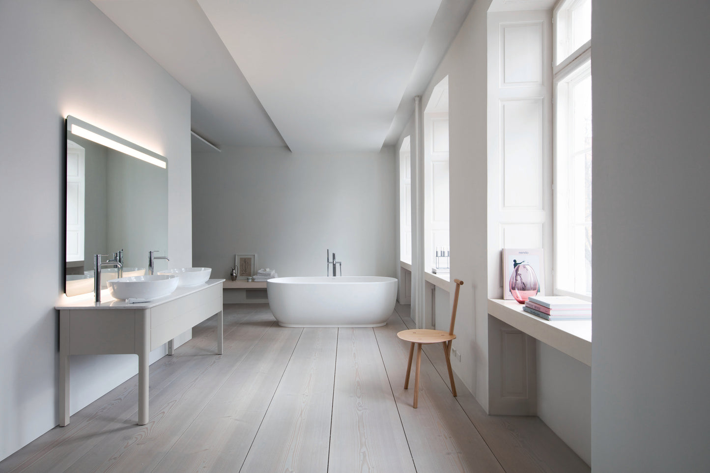 Duravit Luv Console vanity unit floorstanding