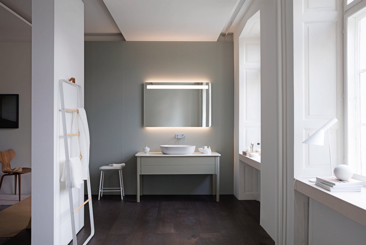 Duravit Luv Console vanity unit floorstanding
