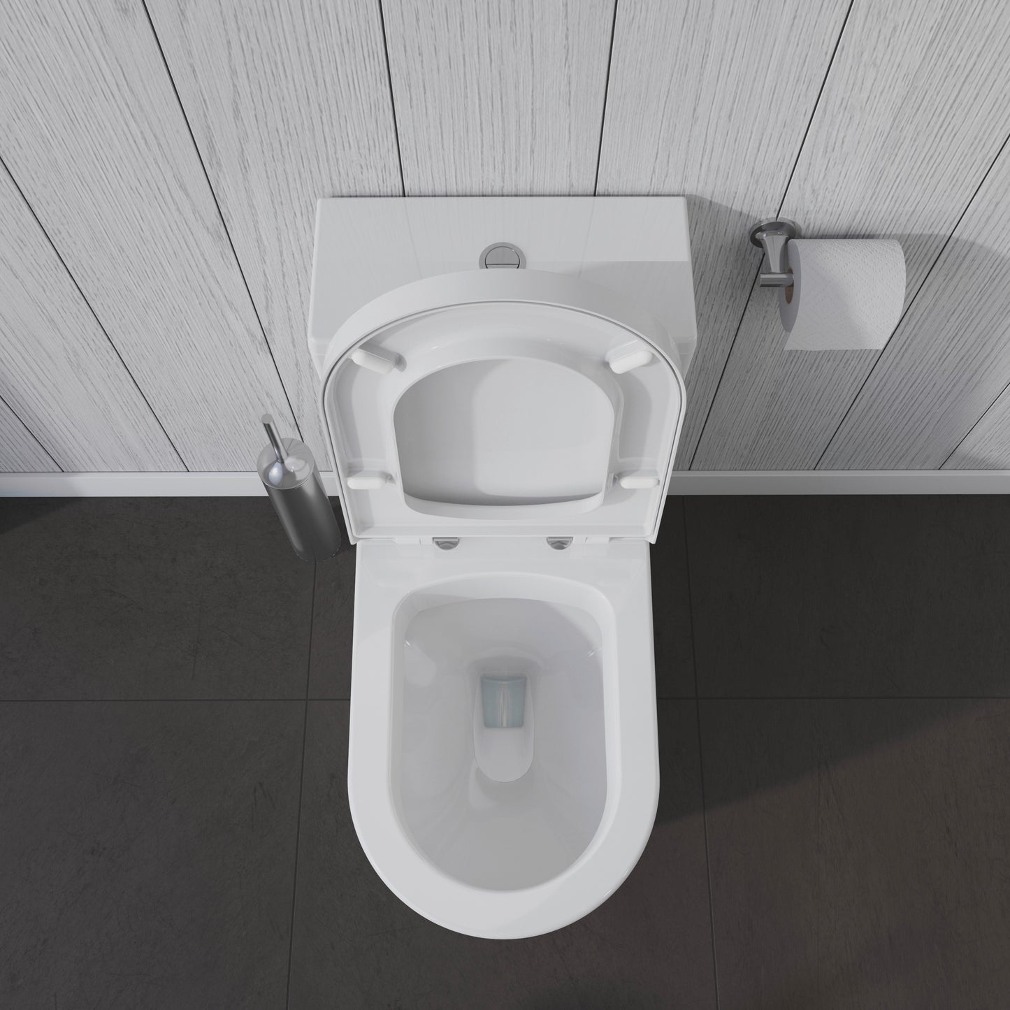 Duravit ME by Starck Two-piece toilet Bowl Only