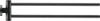 Duravit D-Code Towel rail