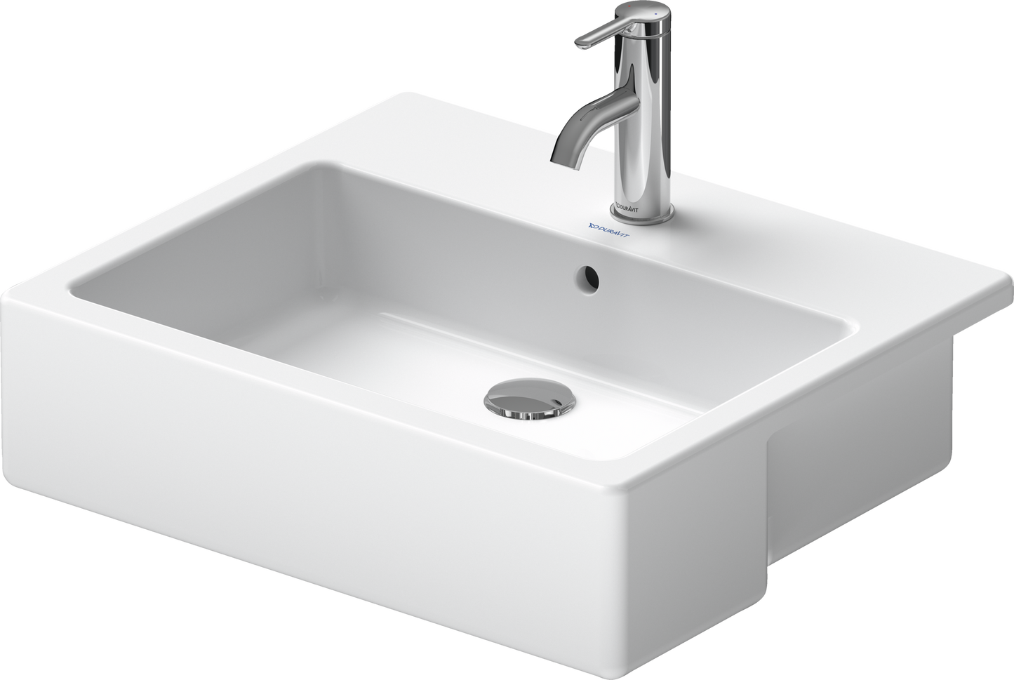 Duravit Vero Semi-recessed washbasin