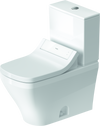 Duravit DuraStyle Two piece toilet for shower toilet seat