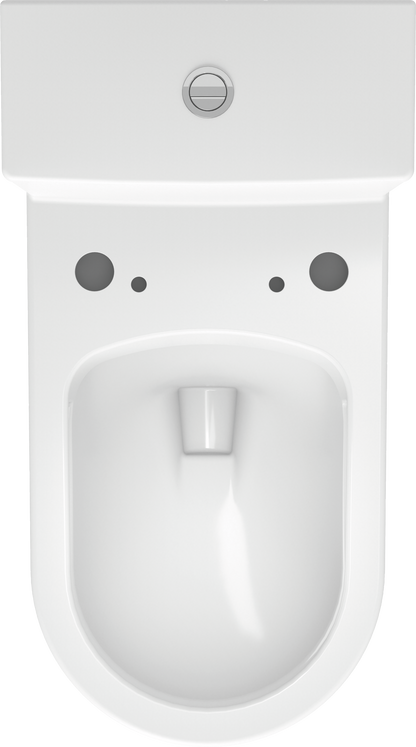 Duravit ME by Starck One piece toilet without seat #217351