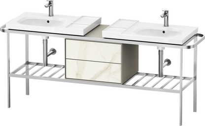 Duravit Aurena Metal console and drawer