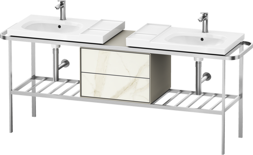 Duravit Aurena Metal console and drawer
