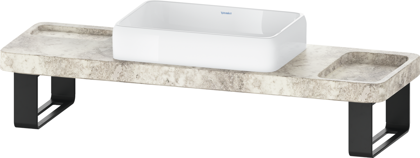 Duravit Qatego Washbowl with console and console support