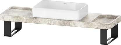 Duravit Qatego Washbowl with console and console support