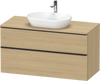 Duravit D-Neo Console vanity unit wall-mounted