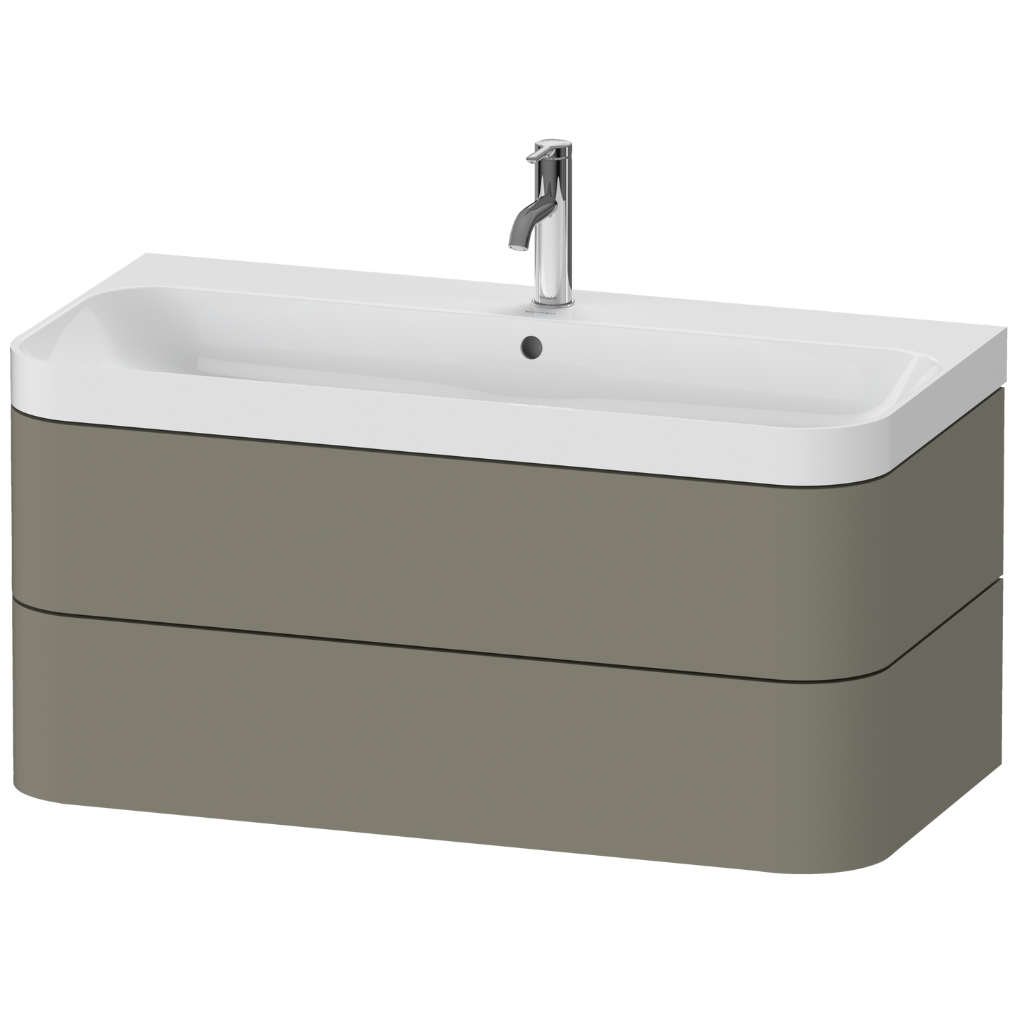 Duravit Happy D.2 c-shaped set wall-mounted