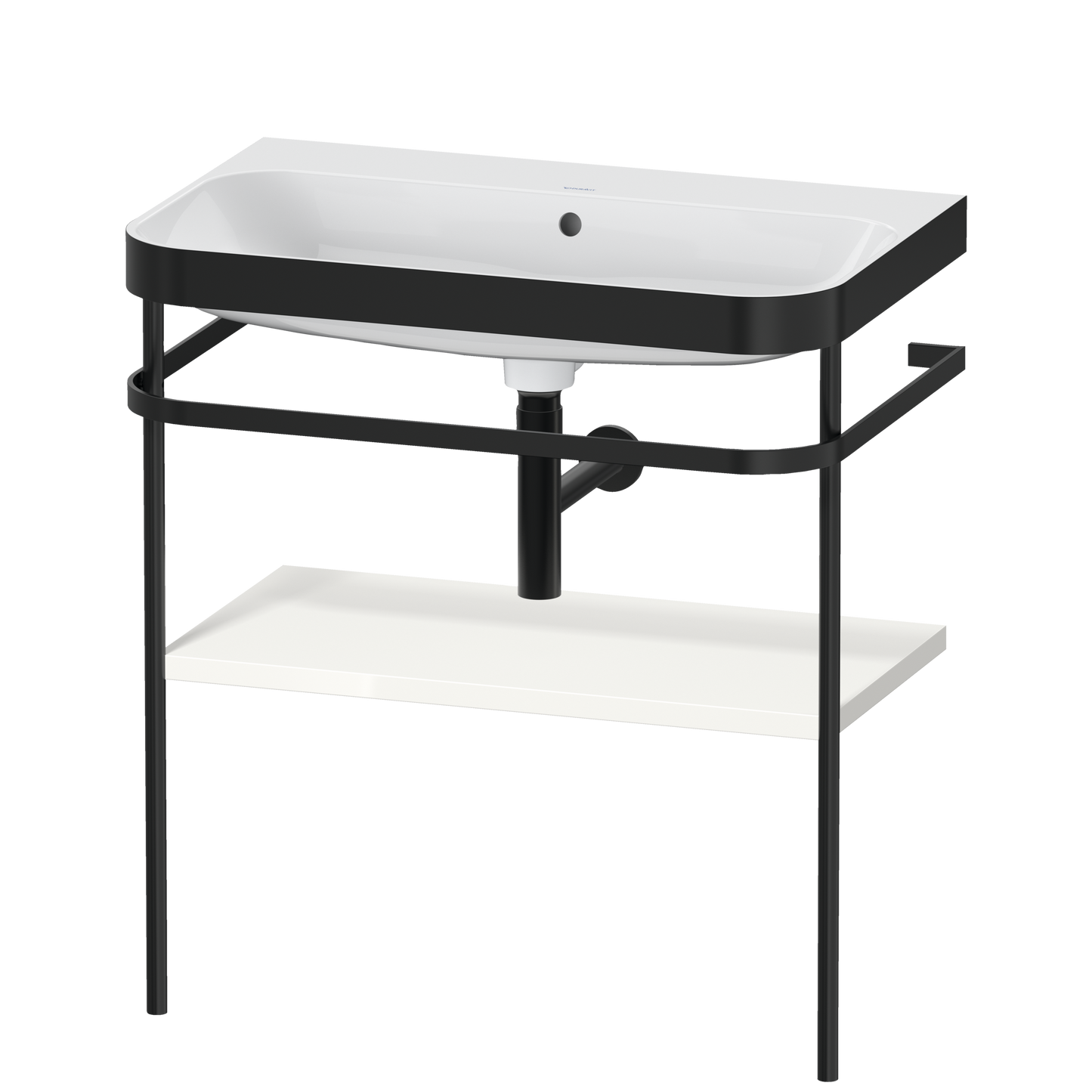 Duravit Happy D.2 c-bonded set with metal console