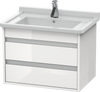 Duravit Ketho Vanity unit wall-mounted