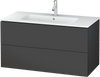 Duravit L-Cube Vanity unit wall-mounted