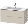 Duravit L-Cube Vanity unit wall-mounted