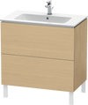 Duravit L-Cube Vanity unit floorstanding