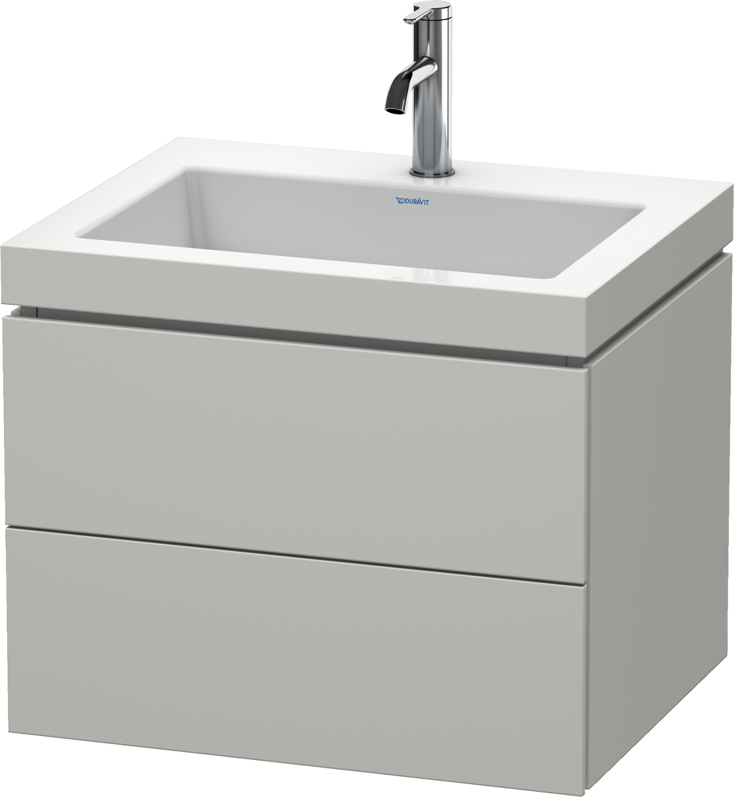Duravit L-Cube c-bonded set wall-mounted