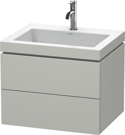 Duravit L-Cube c-bonded set wall-mounted
